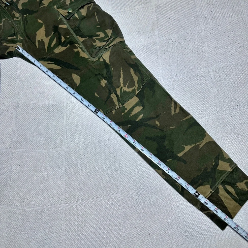 Polo Ralph Lauren Cargo Joggers Mens Small Surplus Fit Camouflage Green Military